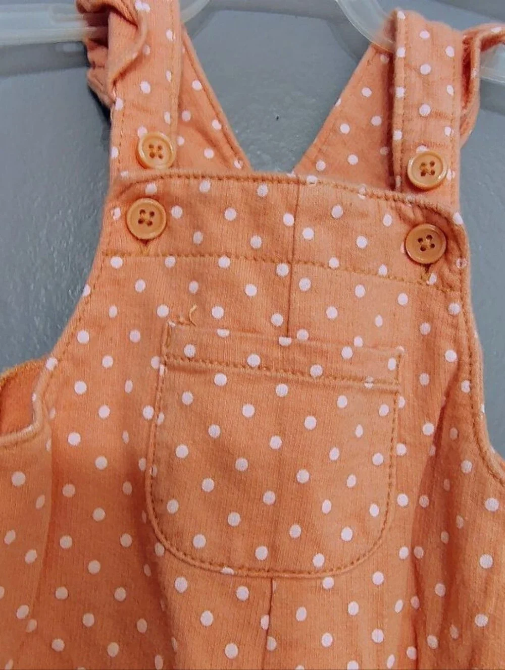 Bundle Carter’s Cat&Jack Baby Girl Pink Polka Dot Sunflower Pattern Size 18M